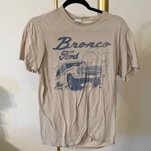 Ford Bronco Beige Graphic Tee